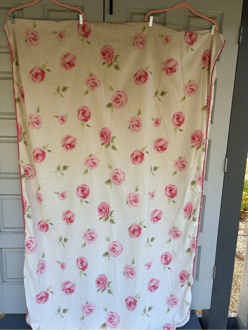 Floral Rose Print Cotton Duvet Cover 🌸🌸🌸